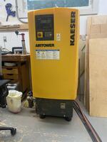 PUBLIC TIMED ONLINE AUCTION HAAS SR100 CNC PANEL ROUTER - AIR COMP. Auction Photo