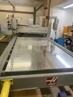 PUBLIC TIMED ONLINE AUCTION HAAS SR100 CNC PANEL ROUTER - AIR COMP. Auction Photo