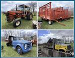 PUBLIC TIMED ONLINE AUCTION FARM TRACTORS, TRAILERS, SHOP EQUIPMENT Auction Photo