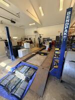 BOX TRUCKS, CARS, VANS, GARAGE EQUIPMENT, TOOLS, EXECUTIVE OFFICE FURNITURE & EQUIPMENT Auction Photo