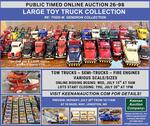 PUBLIC TIMED ONLINE AUCTION LARGE TOY TOW TRUCK COLLECTION! Auction Photo
