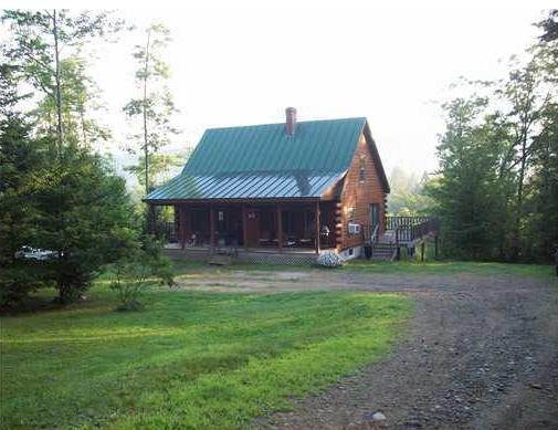 Log Cabin - 4.4+/- Acres - Views ~ Sugarloaf Region Auction