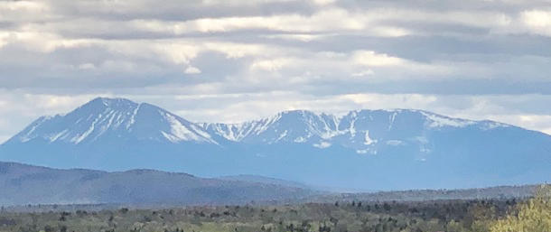 Log Home - Mt. Katahdin Views - 7.52+/- Acres Auction