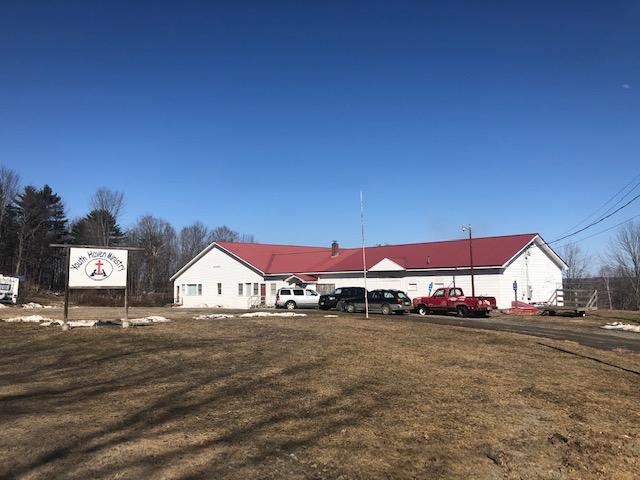 8,056+/-SF Mixed-Use Bldg - 21+/- Ac - Post & Beam Camp - 2,600+/- on Carrabassett Stream Auction
