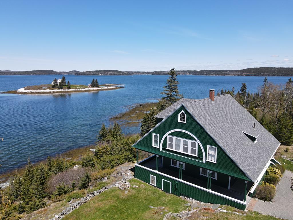 Classic Maine Summer Cottage ~ Oceanfront on Eggemoggin Reach Auction