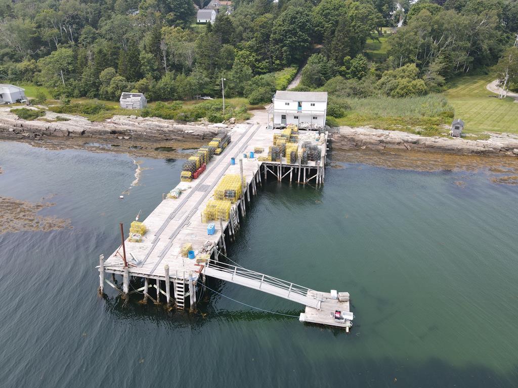 Pier, Ramp, Float, Fish House, 1.85+/- Acres,  209’+/- Shorefront on Lowell’s Cove Auction