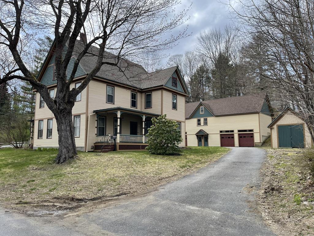 Victorian Colonial Duplex - Oversized 4-Car Garage - .51+/- Acres  Auction