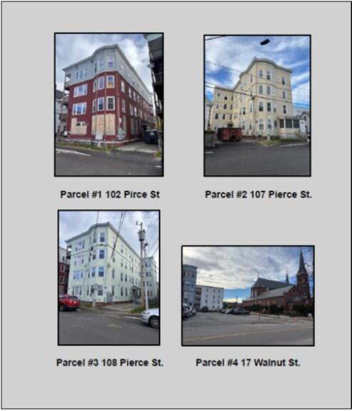 (4) In-town Parcels - (3) Multi-Family Apartment Buildings - Vacant Lot Auction
