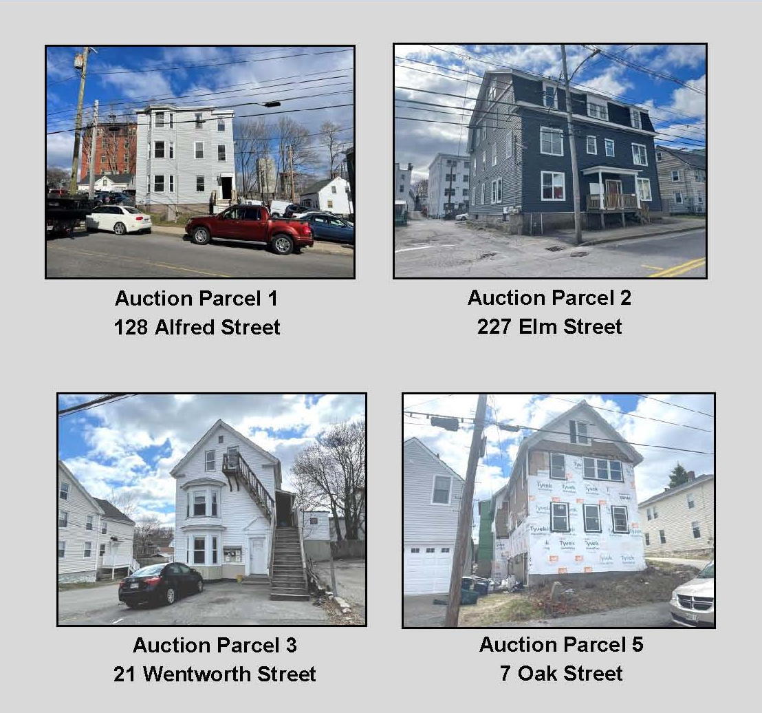 (4) Apartment Buildings - (24) Units Renovated & Under Renovations  Auction