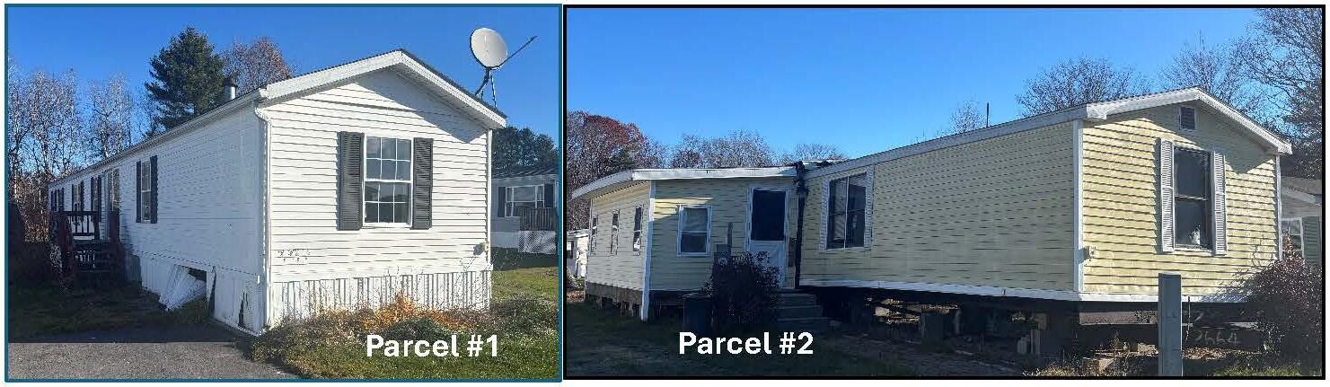 2-Mobile Homes on Rented Lots Auction