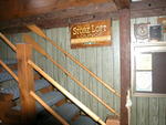Stairs to second floor restaurant Auction Photo