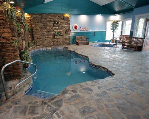 Indoor Swimming Pool Complex ~ Sheepscot Harbour Village & Resort Auction Photo