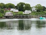 Boathouse, Pier, Ramp & Float  2.66+/- Ac, 153’+/- on New Harbor  Auction Photo