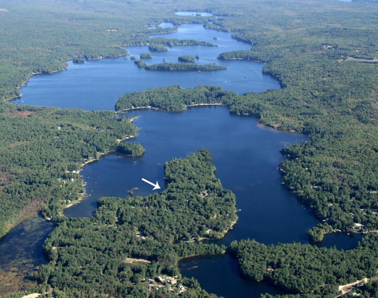 Classic Maine Lakehouse Little Sebago Lake Auction