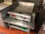Selling with real estate - Griddle and Stand Auction Photo