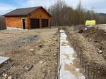 3BR Log Home, Garage, 3.9+/- Ac.. New Construction 90% Complete, Sunday River Mountain Views  Auction Photo