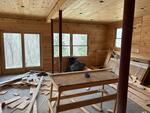 3BR Log Home, Garage, 3.9+/- Ac.. New Construction 90% Complete, Sunday River Mountain Views  Auction Photo