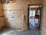 3BR Log Home, Garage, 3.9+/- Ac.. New Construction 90% Complete, Sunday River Mountain Views  Auction Photo