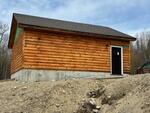 3BR Log Home, Garage, 3.9+/- Ac.. New Construction 90% Complete, Sunday River Mountain Views  Auction Photo