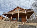 3BR Log Home, Garage, 3.9+/- Ac.. New Construction 90% Complete, Sunday River Mountain Views  Auction Photo
