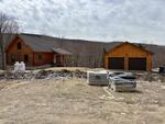 3BR Log Home, Garage, 3.9+/- Ac.. New Construction 90% Complete, Sunday River Mountain Views  Auction Photo